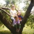 Zdjęcie zrobione 20 lat temu na wakacjach u babci na wsi nieopodal rzeki Bug:&#41; Na focie od góry ja&#40;11 lat&#41;,i moje siostry 9 i 7 lat.\nPiękne,młode beztroskie &#45;&#45;jeszcze wtedy:&#41;