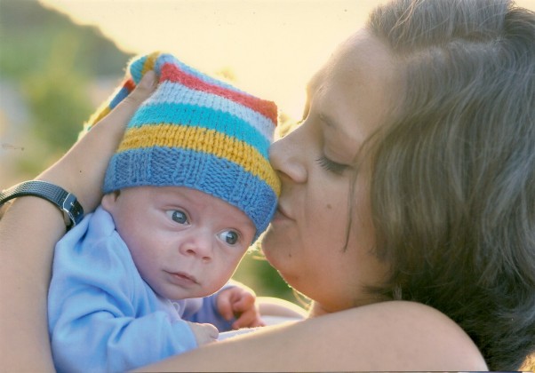 Mama z Igorkiem  Wspólne zdjęcie mamy i Igorka :&#41; cudowne dziecko z wspaniałą mamą ;&#41;