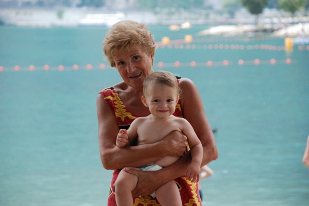 z babcia Oktawia urlop nad jeziorem Garda