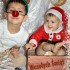 Moje kochane dzieci podczas domowej sesji świątecznej do kartek mikołajkowych dla rodziny :&#41; 