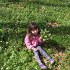 Córka Ania lat 4,5 w kwiatkach