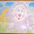 W niedziele całą rodziną wybraliśmy się do ZOO. Wiktoria uwielbia zwierzątka i postanowiła narysować małpkę, którą poznała w ZOO. 