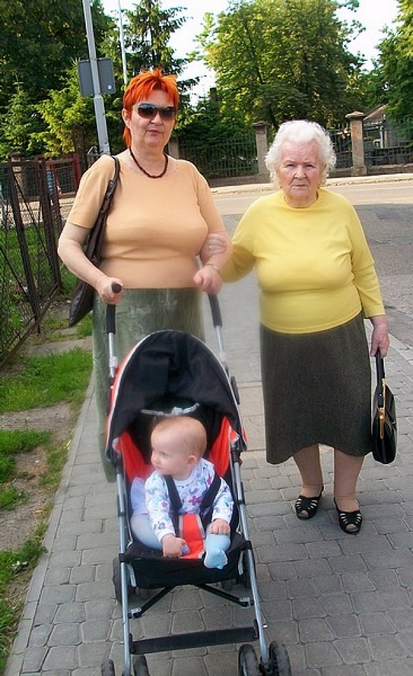 Z babcia i pra babcia Wyczieczka z babcia i ukochana 90 prabacią.