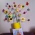 Moje dzieciaki wykonały dla ebobas z okazji 5&#45;tych urodzin drzewko szczęścia, na którym rośnie bardzo dużo kolorowych kwiatków, wykonanych z kolorowego papieru i guzików!!! Wszystkiego najpiękniejszego!!!!!!!!!