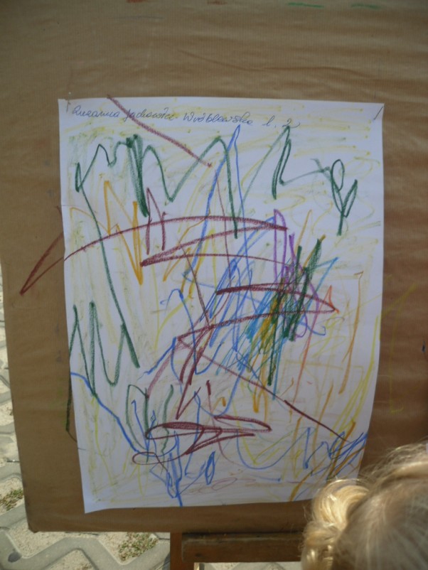 Zdjęcie zgłoszone na konkurs eBobas.pl Rysunek namalowała moja córcia Zuzanna która miała 23 miesiące wtedy jak go malowała 9.09.13r zaczęła 2 LATKA. Namalowała swoje uczucia związane z kończącymi się wakacjami :&#41; Radość he he widać na rysunku nie szczędziła kolorów :&#41;