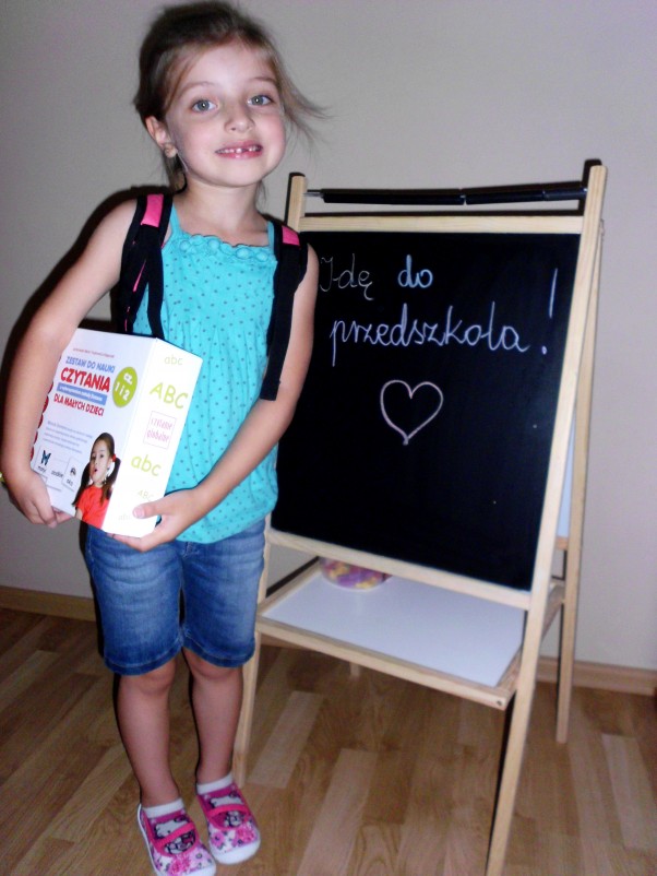 Szkołę zacząc czas Magdalena już nie może doczekać się rozpoczęcia roku szkolnego.