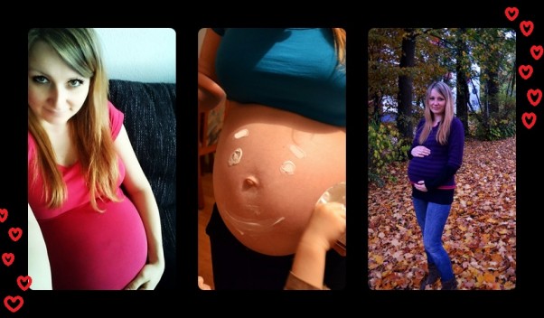 Zdjęcie zgłoszone na konkurs eBobas.pl Duży brzuszek mam,\nW środku córeczkę chowam.\nOd początku ją pielęgnuję,\nJej narodzin cierpliwie wyczekuje :&#41;