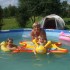 Mama, Paulinka i Martynka razem w basenie!