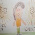 Ta praca powstała w tą niedzielę ponieważ do Danielka mówimy kochane słoneczko to Danielek narysował  3 słoneczka Tata i Mama,oraz Danielek,
