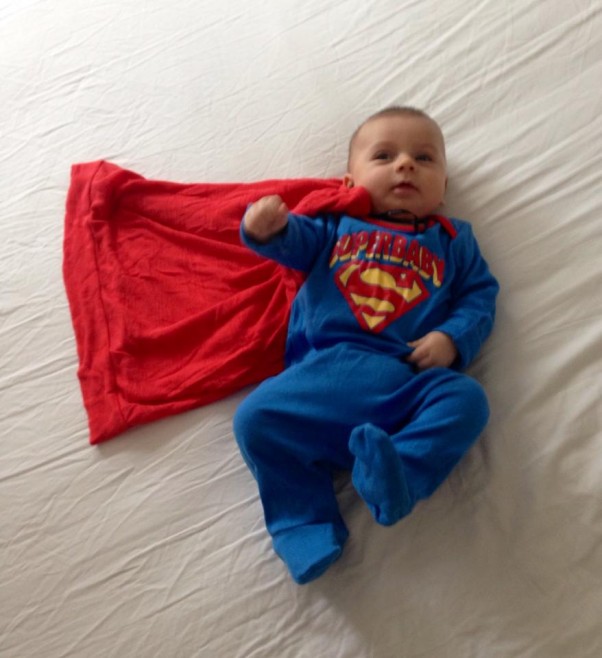 SuperBaby Superbaby :D Mikołajek 3 miesiące