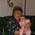 Na zdjęciu z moją najukochańszą babcią na świecie miałam wtedy ponad 3 miesiące.