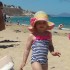 Moja plażowa panienka,\nna słońcu wcale nie wymięka.\nCały dzień na plaży by spędziła,\ni tylko babki z piasku robiła.