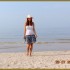 Mama z córką Julką w brzuszku &#40;7,5 miesiąca&#41;. Piękne lato nad polskim morzem i twarz malowana słońcem :&#41;