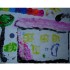 Domek:&#41; w wykonaniu Natalki &#45; praca wykonana farbkami do malowania palcami:&#41;