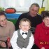 Dzień babci i dziadka w przedszkolu pod Jarzębinką w grupie Misiów. Filipek z dziadkami:&#41;