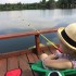 Pierwsze łowienie rybek przez moją córeczkę. Niby nudne zajęcie, a jaka była przejęta... 2 godziny siedziała z wędką cichutko i spokojnie. Uwierzycie? 2,5 letnie dziecko.
