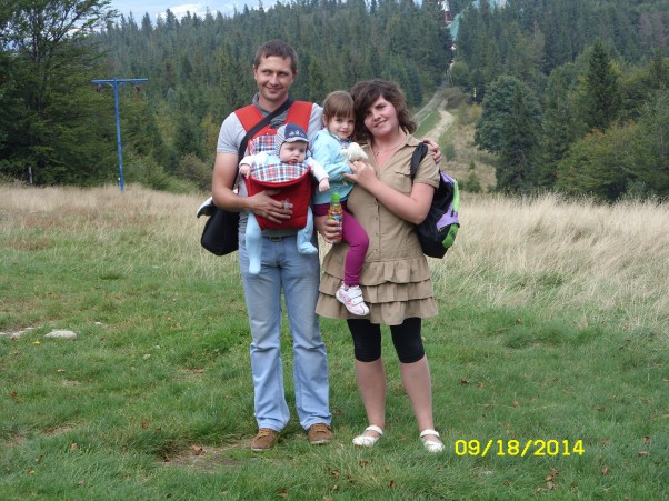 Zdjęcie zgłoszone na konkurs eBobas.pl wycieczka w góry z 4 miesiecznym Blazejem oraz 3 letnia Zuzia :&#41;