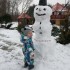 Hubert i jego śnieżny kolega.;&#45;&#41;