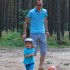 Antoni gra w piłkę z tatą :&#41;