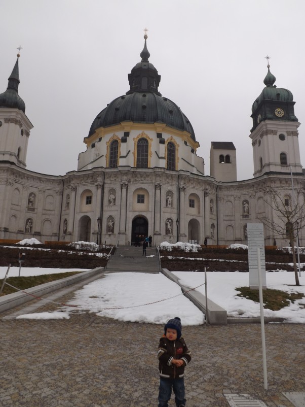 Zdjęcie zgłoszone na konkurs eBobas.pl Zwiedzaliśmy klasztor w Ettal.