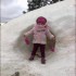 Pierwsza zima mojej księżniczki:&#41; Od razu pokochała zabawę na śniegu:&#41;&#41;