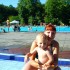 Z mamą na basenie .\nAle było fajnie super woda i super wodne zabawy .\n:&#45;&#41;