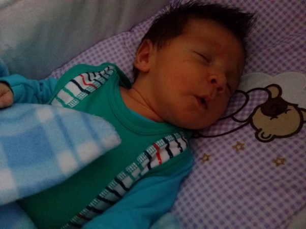 Nasz kochany Synek Fabcio:&#45;&#41; Śpiące,zdrowe dziecko to najpiękniejszy widok na Świecie...