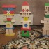 Niby&#45;roboty wykonane z kocków przez synka Antosia
