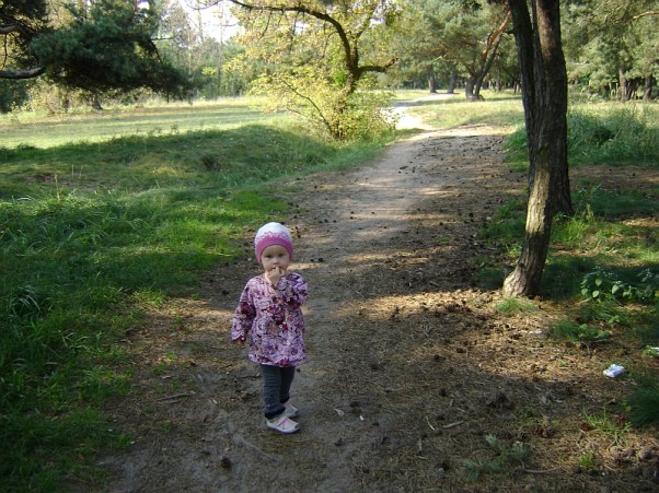 Zdjęcie zgłoszone na konkurs eBobas.pl Poszlismy z mama i tata do lasku na grzybki a przy okazji zbieralam piekne liscie drzew:&#41; Mialam swietna zabawe bo gdy wiatr zawial to listki mi uciekaly i musialam je gonic:&#41;