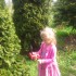Moja córcia podczas szukania zajączka w ogródku :&#45;&#41; 