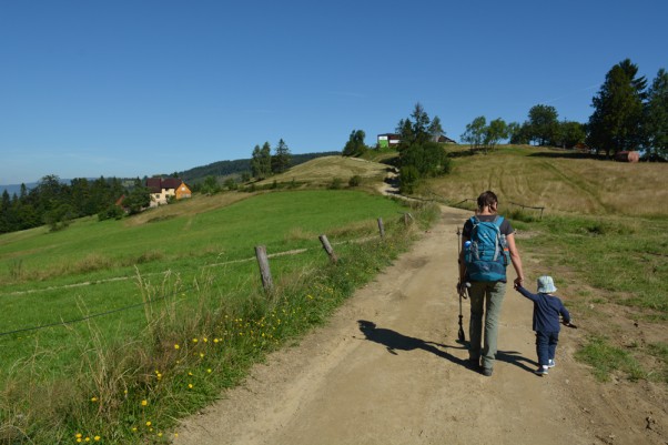 Na górskim szlaku 2 latek na górskim szlaku