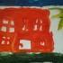 Szymek 4 latka namalował dom jaki zbuduje gdy urośnie. Czyli ,,Dom nie do poznania&#39;&#39;
