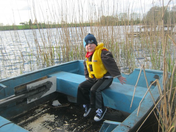 Zdjęcie zgłoszone na konkurs eBobas.pl Mój wymarzony pierwszy raz na łódce pełen wrażeń. 