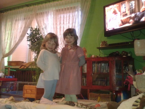 Natalia i Oliwia moje córy
