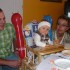 Oto moi Kochani rodzice  i Mój piękny tron cudnie przystrojony balonikami w Dniu Moich 1 Urodzinek :&#41;