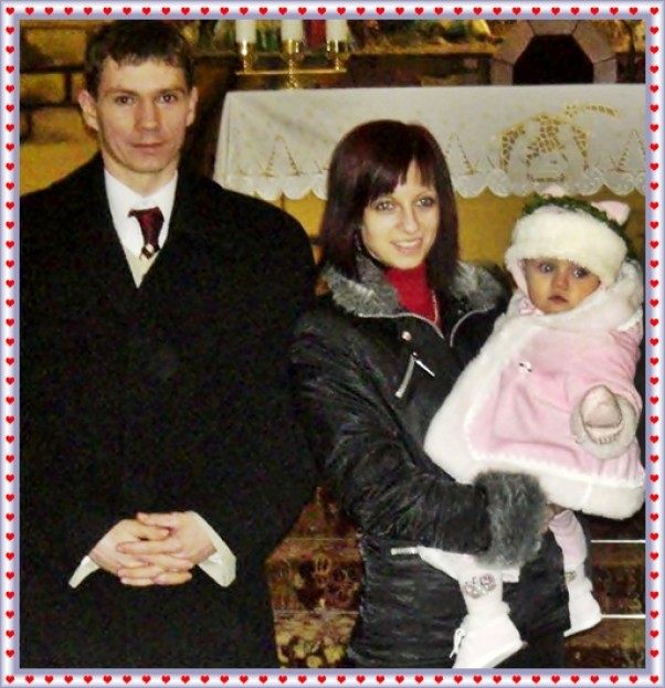 Vanessia w kościele Vanesska z Mamusią i z Tatusiem :&#41;