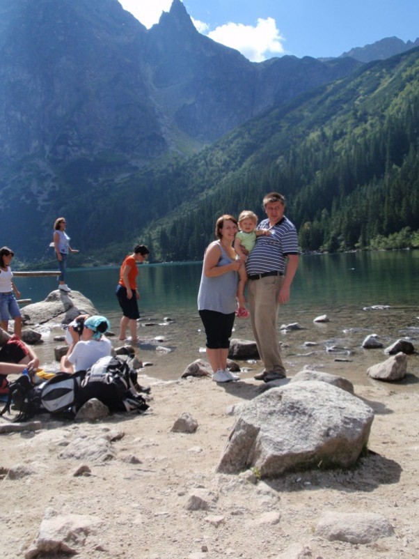 Zdjęcie zgłoszone na konkurs eBobas.pl Rodzinny wypad nad Morskie Oko :&#45;&#41;&#41;