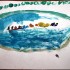 Czym inspirował się Mały Artysta, kiedy malował to dzieło?:&#41;\nCzy to głębokie jezioro z drzewami przy brzegu..?\nA może glob ziemski z gwiazdami..?\nO to trzeba zapytać Autora:&#41; jednak jeszcze nie potrafi mówić...\n\n