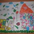 Natalka 6 lat:&#41; z pomocą mamusi wykonała taki rysunek, kolorowy domek i sama na spacerku a w wózeczku braciszek:&#41;:&#41;