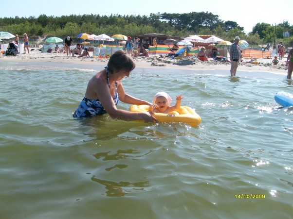Zdjęcie zgłoszone na konkurs eBobas.pl i z babcia nad morzem  :&#41; 