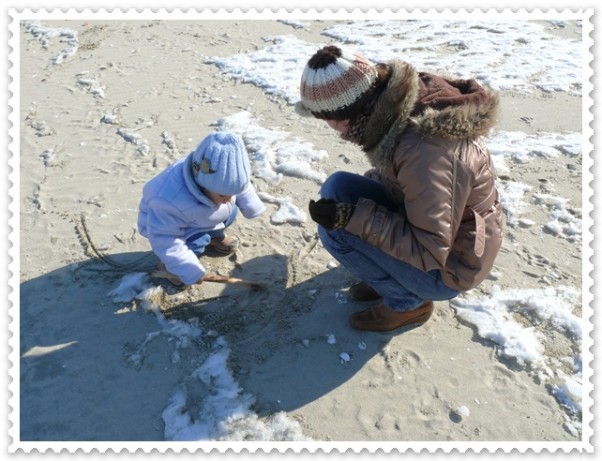 Zdjęcie zgłoszone na konkurs eBobas.pl Rączką na piasku malowane :&#45;&#41; 
