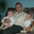 Dumny Dziadek Irek z wnuczkami bliźniaczkami Nikolką i Angeliką :&#41;